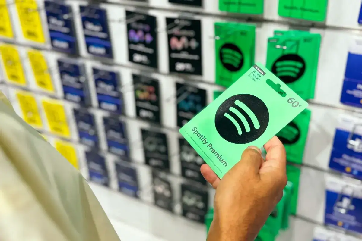 Karta podarunkowa Spotify Premium za 60€. Zastanawiasz się, ile kosztuje Spotify Premium? Oto jedna z opcji zakupu.
